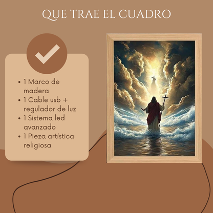 Cuadro Cristiano Led