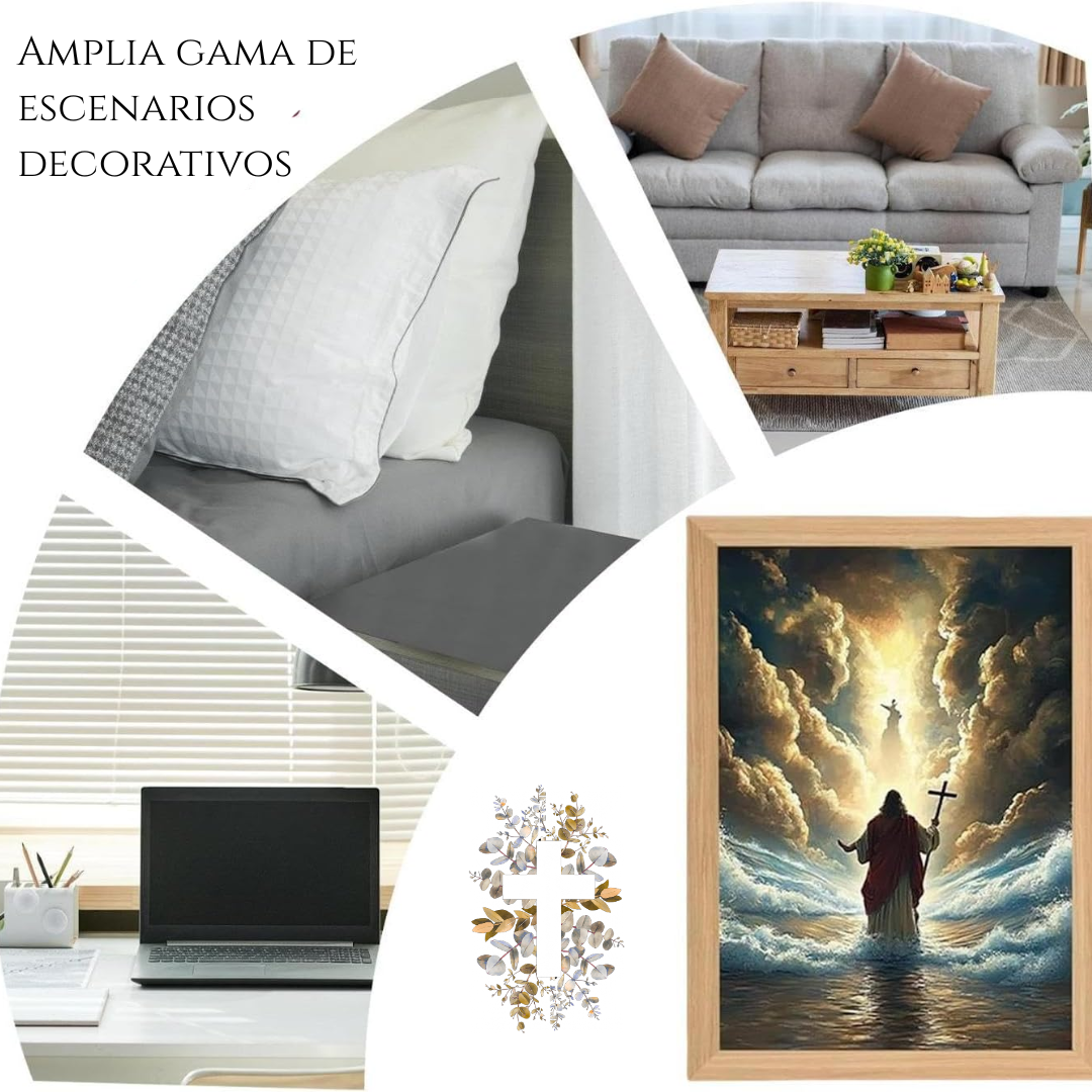 Cuadro Cristiano Led