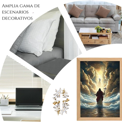 Cuadro Cristiano Led